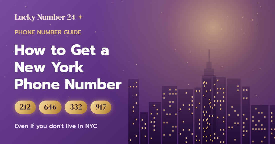 How to get a New York phone number — 212, 646, 332 and 917 area codes